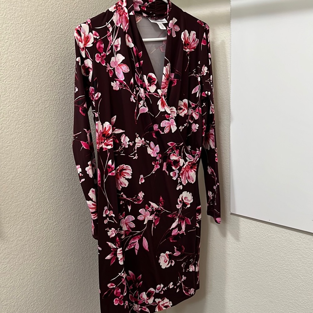 Maternity Faux Wrap Dress